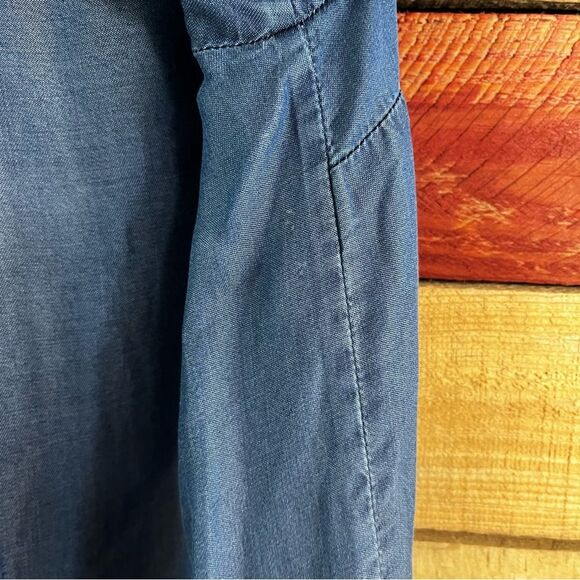 Michael Michael Kors Chambray Top XS - Picture 6 of 13